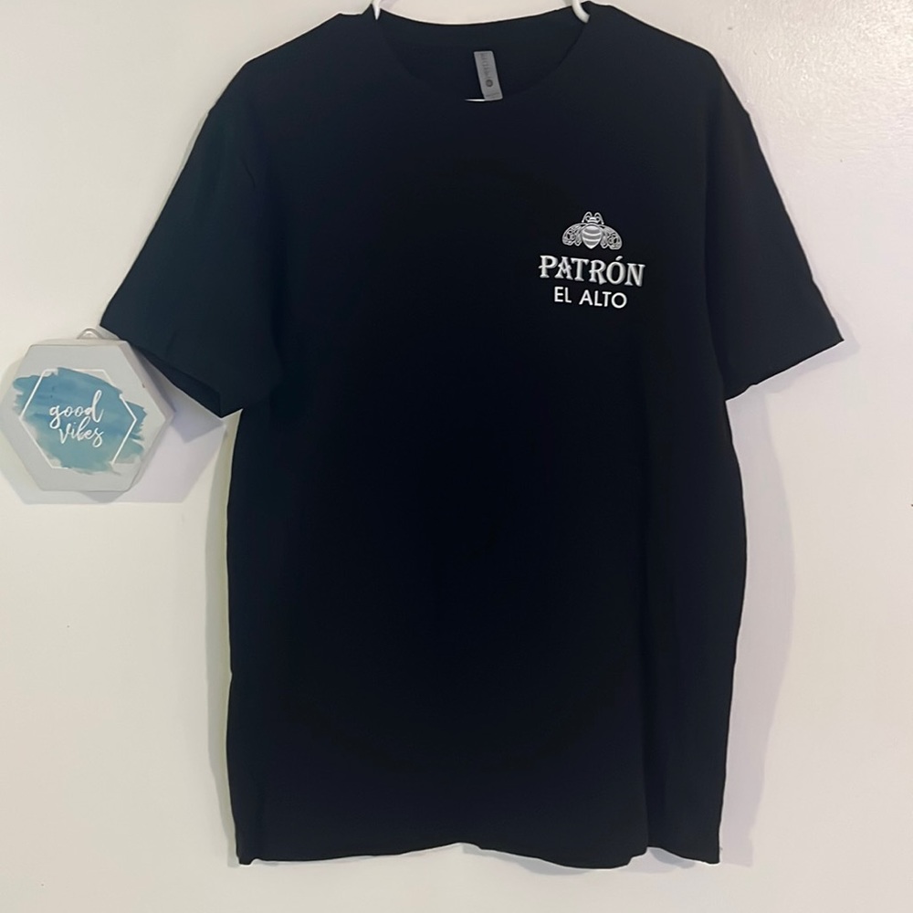 Patron liquor shirt size L